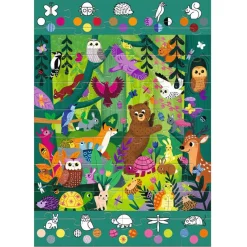 Kids Djeco Giant Puzzle - Observation forest