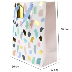 Bebe Confort Party Supplies>Gift Bag - Brushstrokes