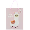 Bebe Confort Party Supplies>Gift Bag - Pink Llama