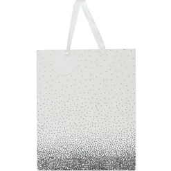 Bebe Confort Party Supplies>Gift Bag - White Confetti