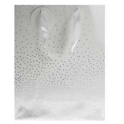 Bebe Confort Party Supplies>Gift Bag - White Confetti