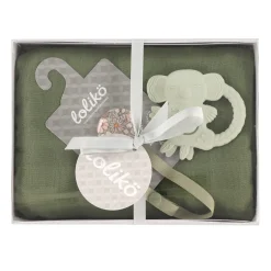 Loliko Pacifiers & Clips|Pacifiers & Clips>Gift Set - Green Leaf