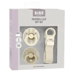 Bibs Pacifiers & Clips|Pacifiers & Clips>Gift Set Latex - Size 1 Ivory