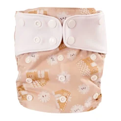 BOY La Petite Ourse Gingerbread Cloth Diaper