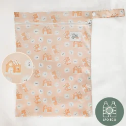 La Petite Ourse Diaper Bags|Diaper Bags>Gingerbread Wetbag