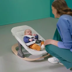 Bugaboo Giraffe Rocker Frame - Neutral Wood