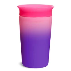Kids Munchkin Glass 360 9oz - Pink Magic