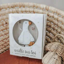 Kids Veille sur Toi Glass Nightlight - Goose