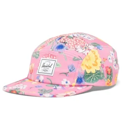 Kids Herschel Supply Co Hats & Caps>Glendale Cap, 2-7y - Rose Paper Garden Strawberry Moon