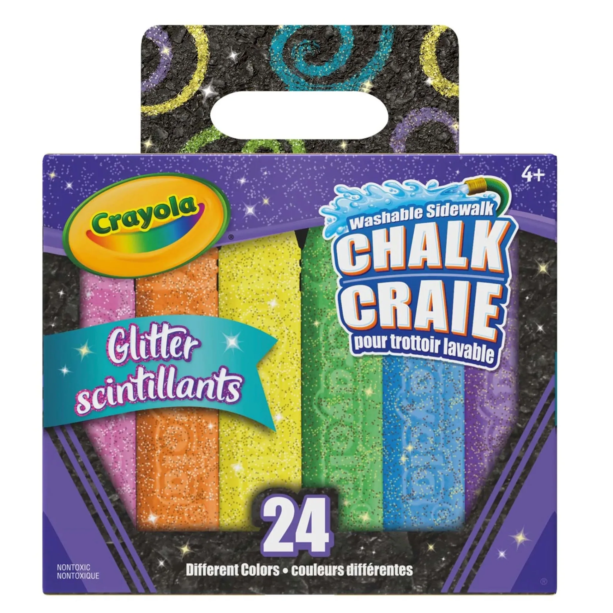 Kids Crayola Diy & Activities>Glitter Chalk (24)