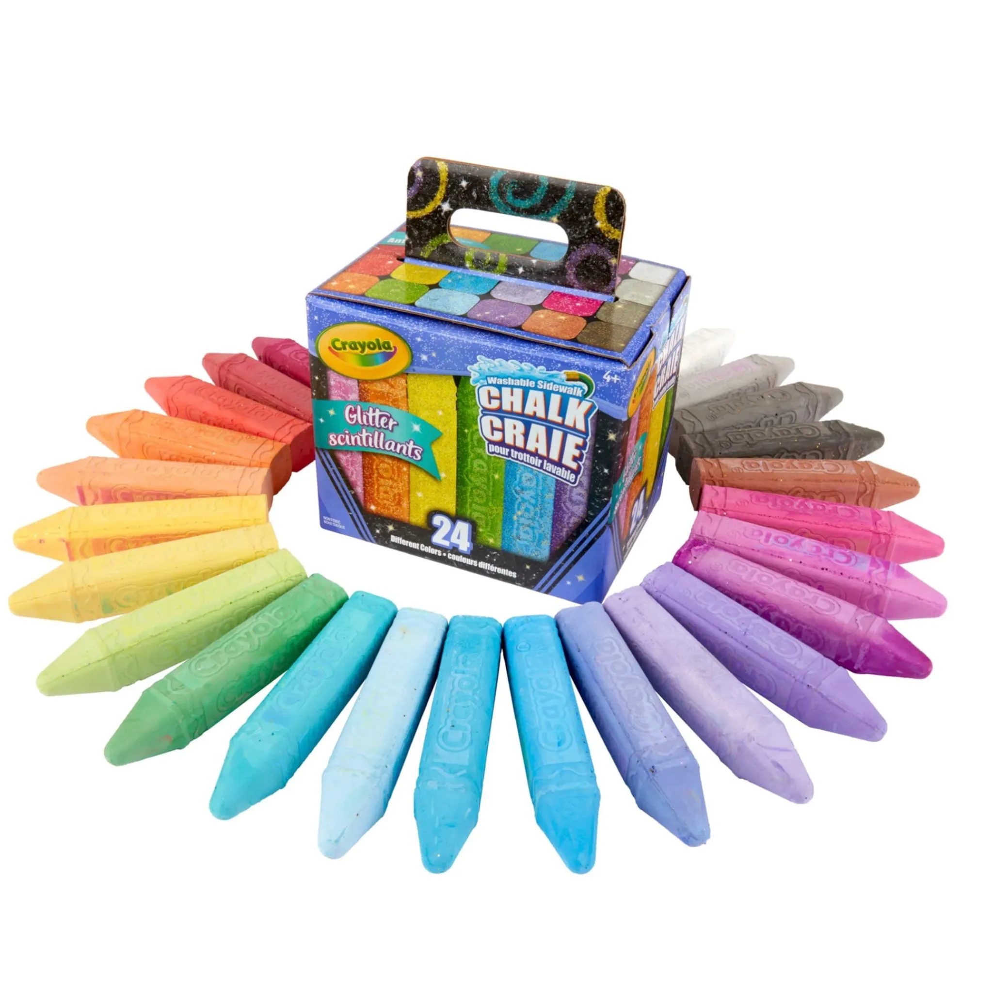 Kids Crayola Diy & Activities>Glitter Chalk (24)