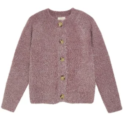 Kids Creamie Glitter Knit Cardigan 2-14