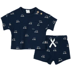 BOY Firsts par Petit Lem Golf 2 Pieces Set 3-24m
