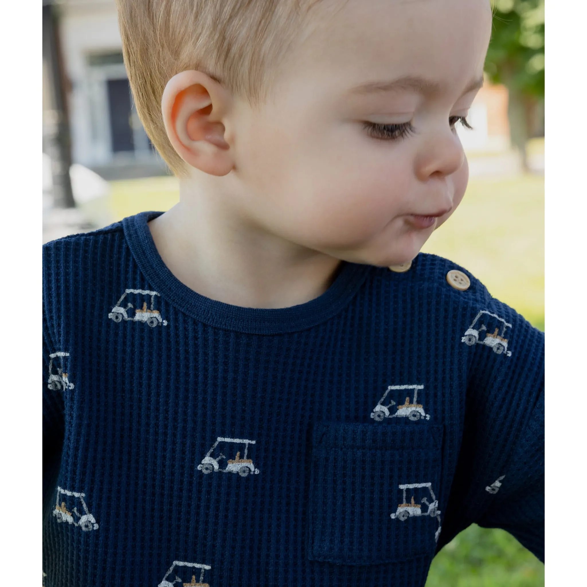 BOY Firsts par Petit Lem Golf 2 Pieces Set 3-24m