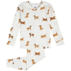 BOY Firsts par Petit Lem Pajamas|Pyjamas>Golf Dogs 2pc Pajamas 12-24m