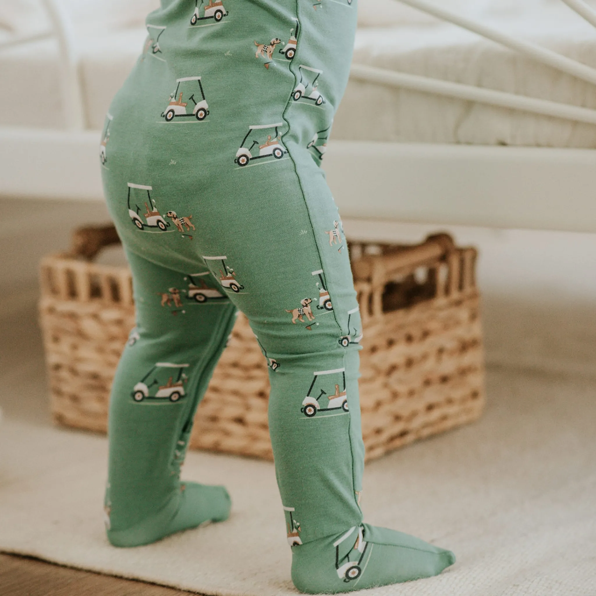 BOY Firsts par Petit Lem Golf Pajamas 0-24m