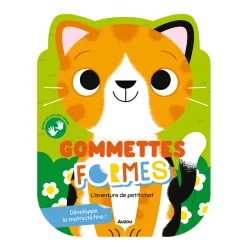 Kids Auzou Baby 0-2 Years|Diy & Activities>Gommettes Formes - l'Aventure de Petit Chat