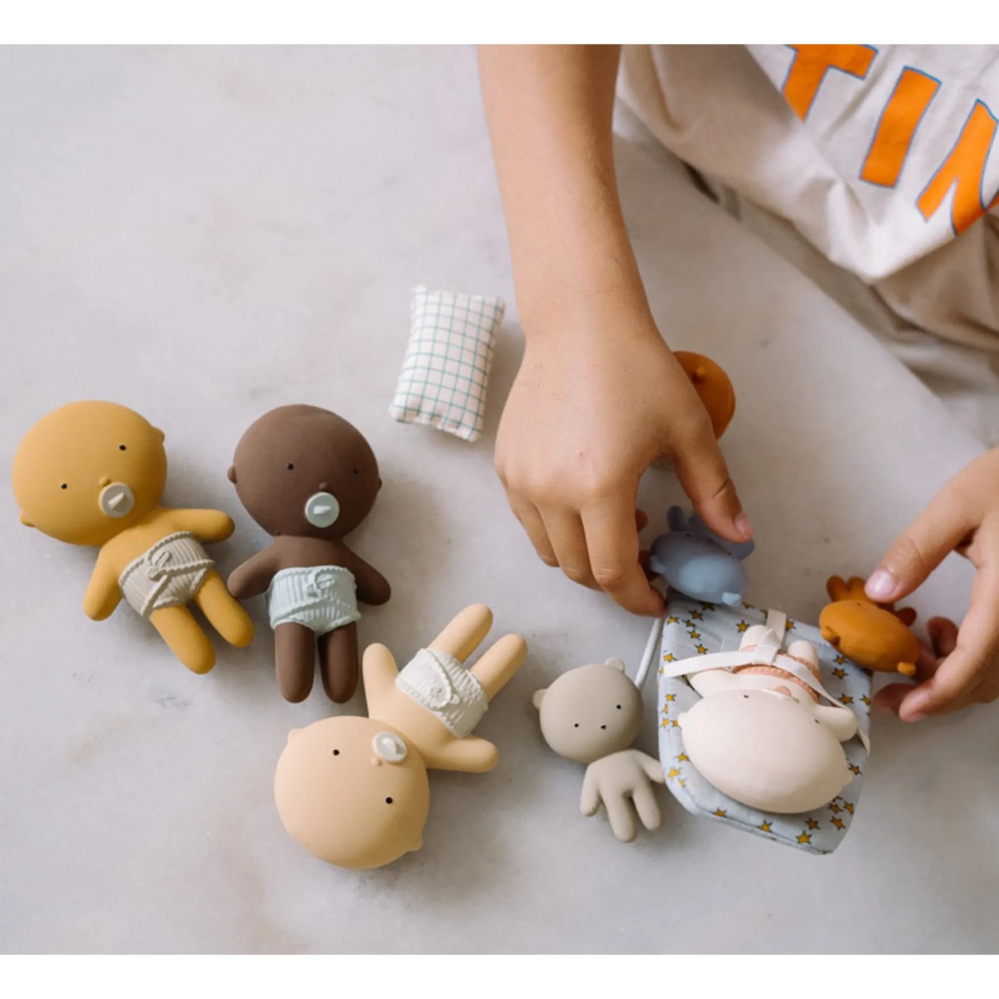 We Are Gommu Developmental Toys>Gommu Mini Baby - Coco