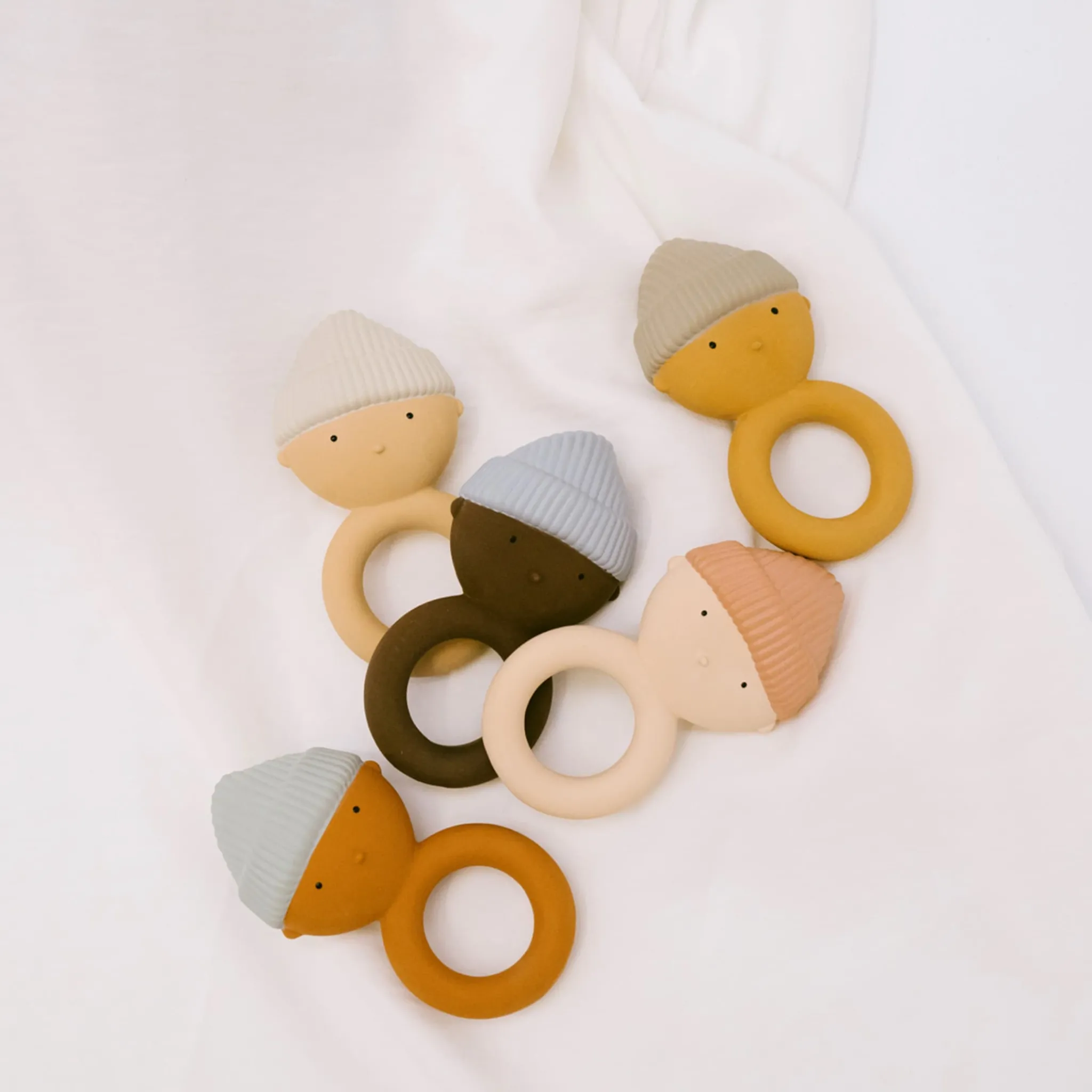 We Are Gommu Teething Toys>Gommu Ring Baby Coco