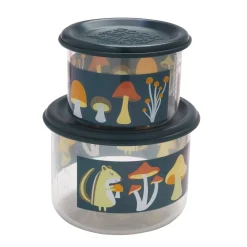 Kids Sugarbooger Good Lunch® Snack Containers 2 Pieces - Mostly Mushroom