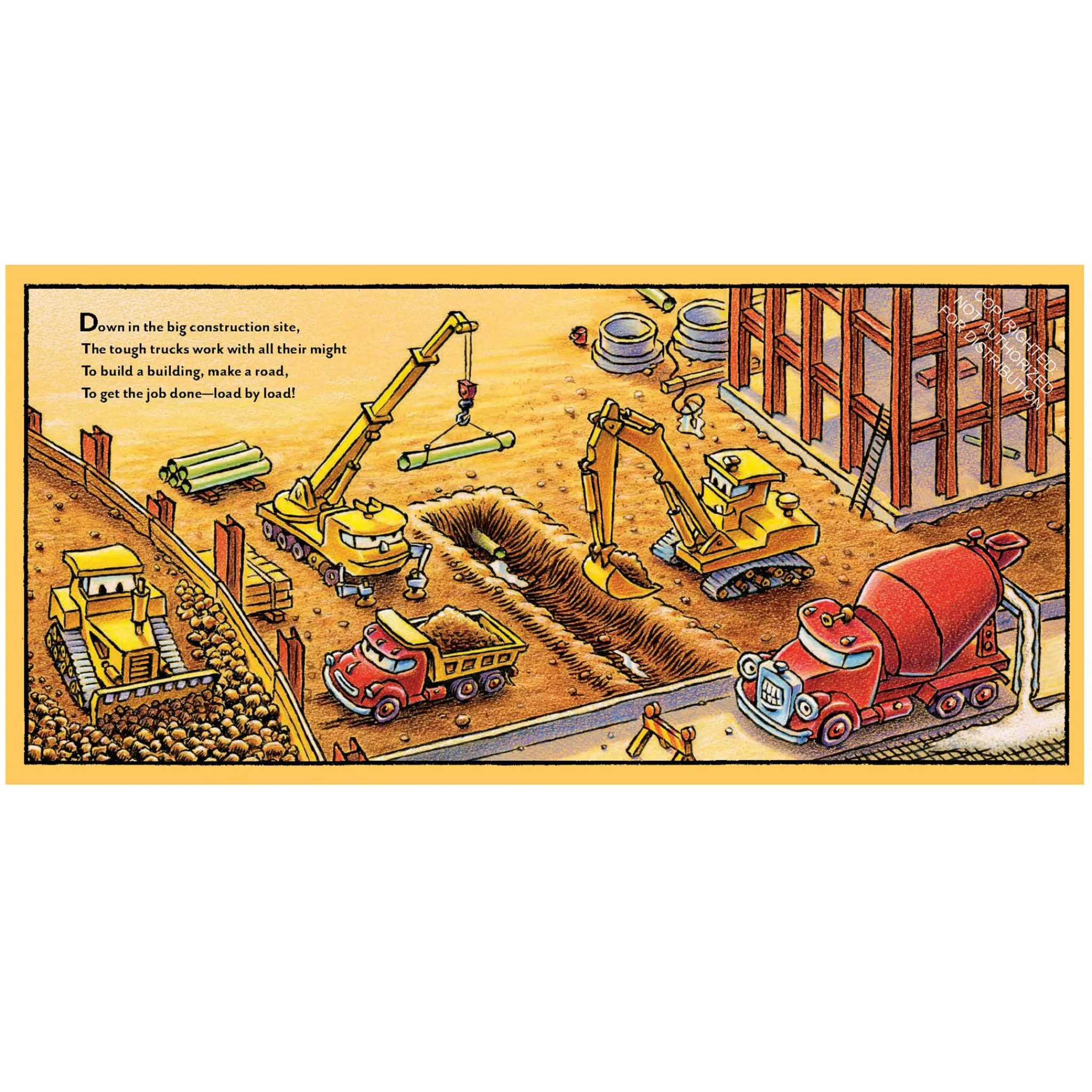Raincoast English Books|4 Years And Over>Goodnight, Goodnight, Construction Site