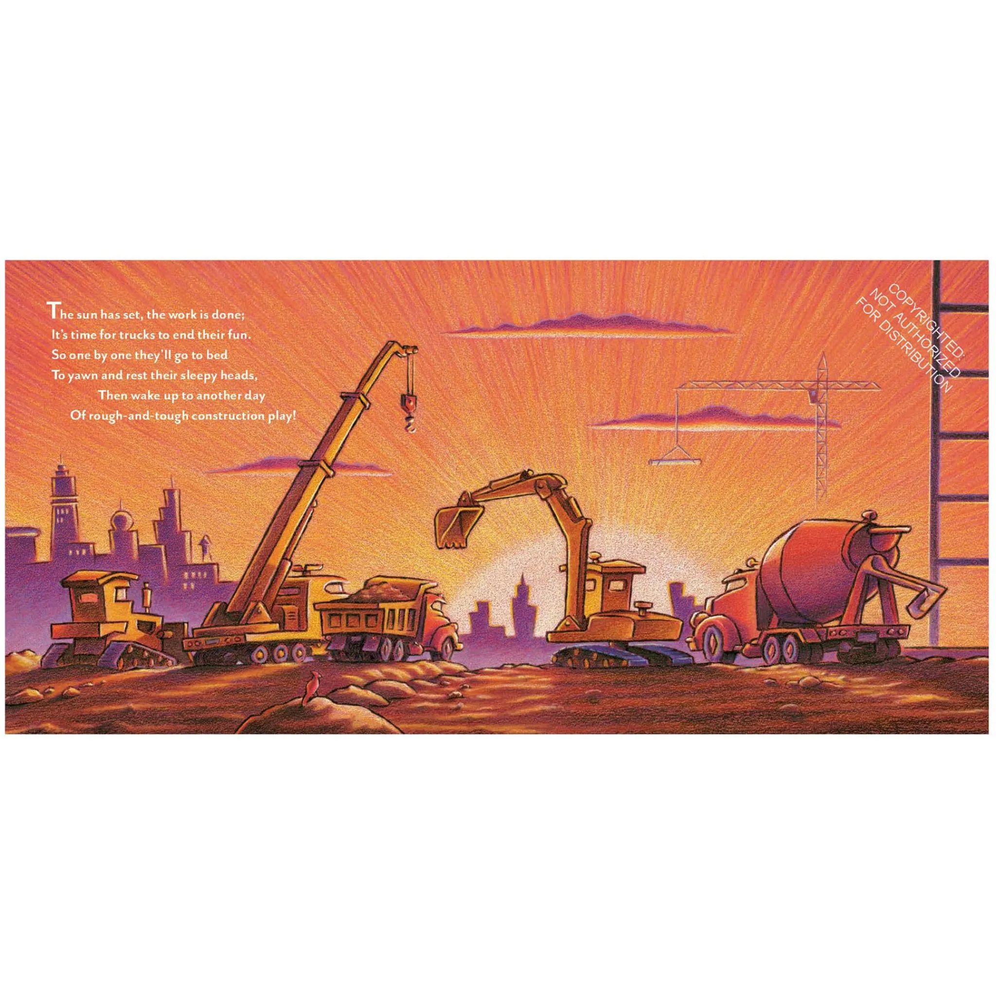 Raincoast English Books|4 Years And Over>Goodnight, Goodnight, Construction Site