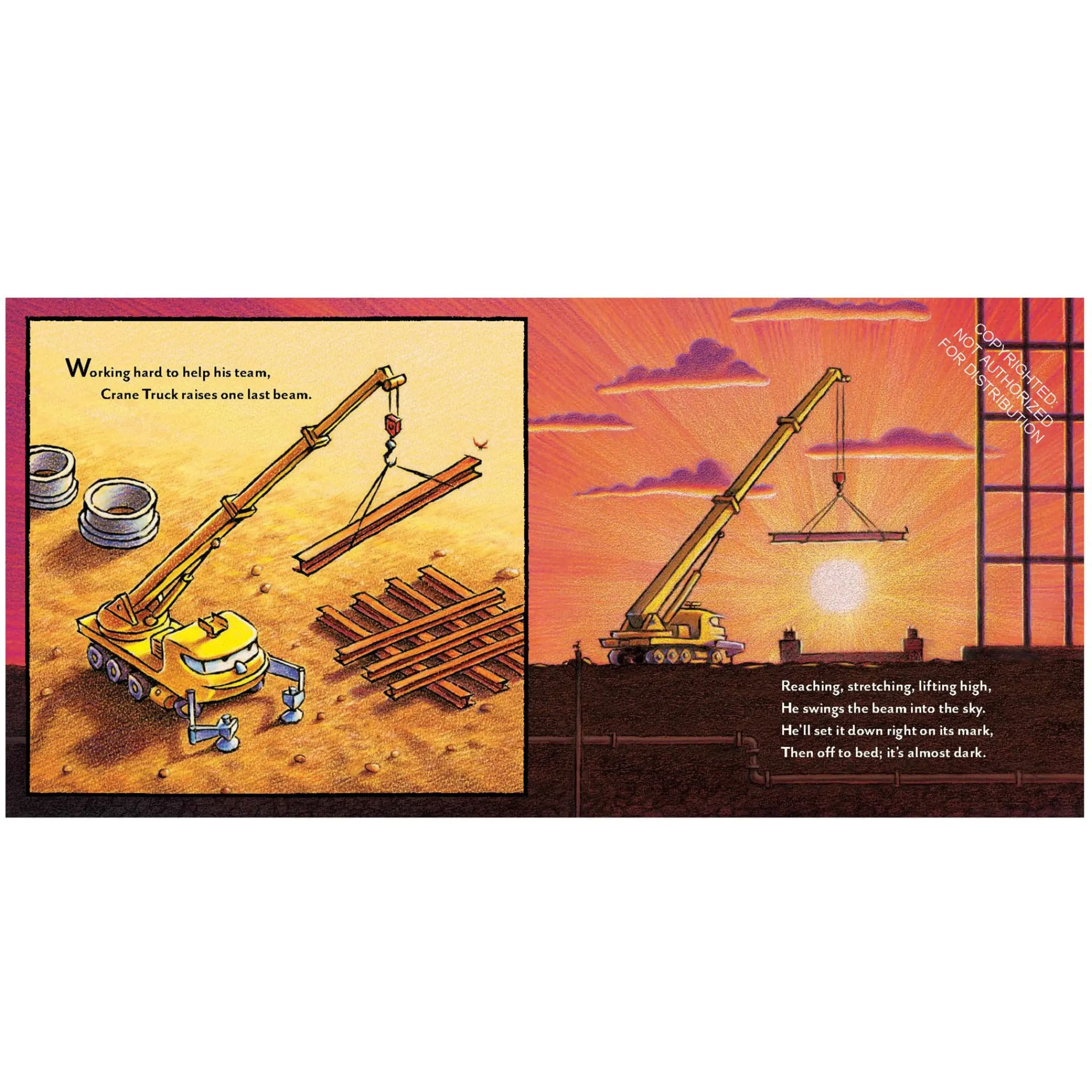 Raincoast English Books|4 Years And Over>Goodnight, Goodnight, Construction Site