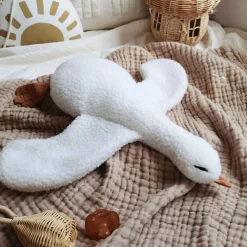The Butter Flying Goose Soft Toy White