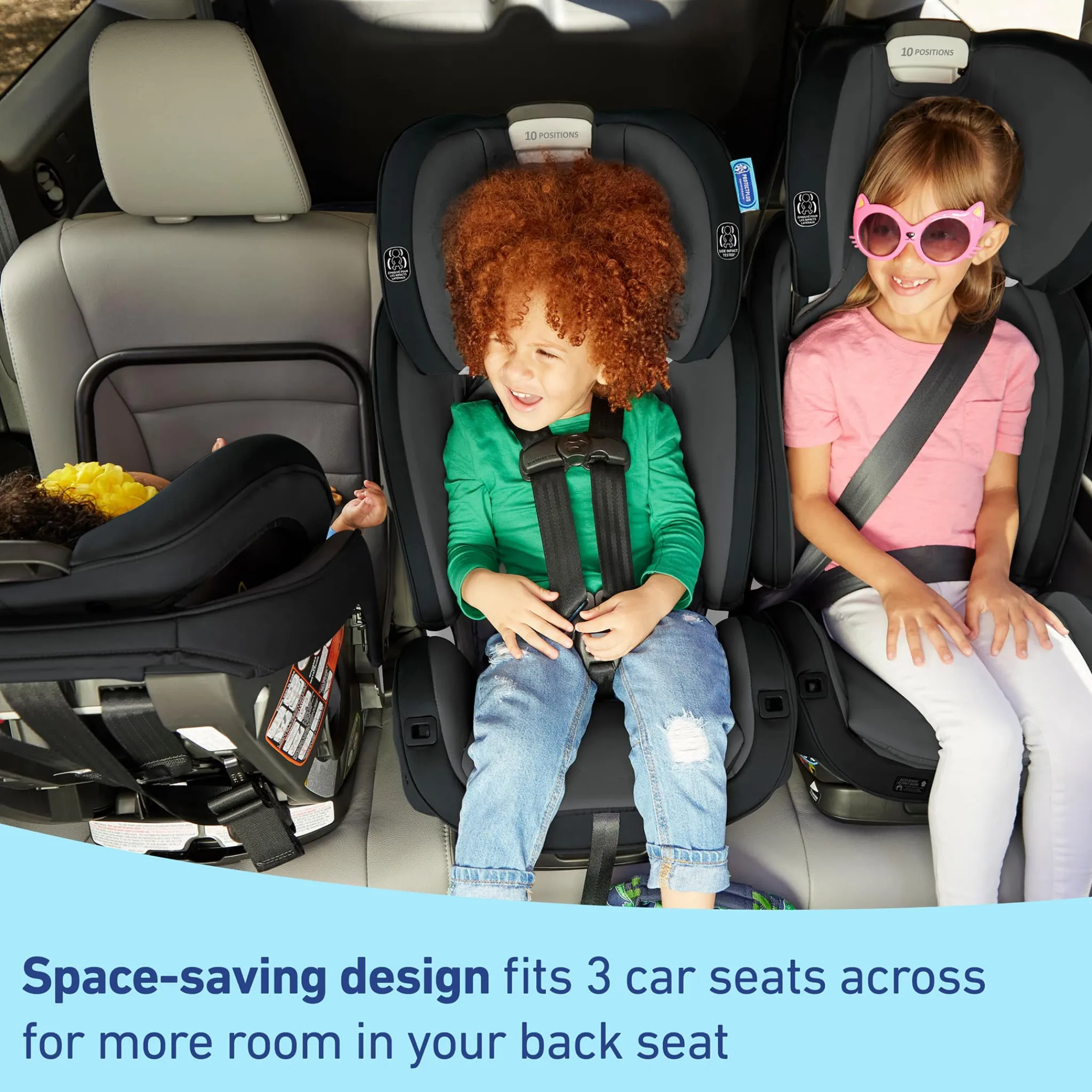 Kids Graco Car Seats & Booster Seats|Car Seats>® SlimFit3™ LX 3-in-1 Car Seat - Gotham