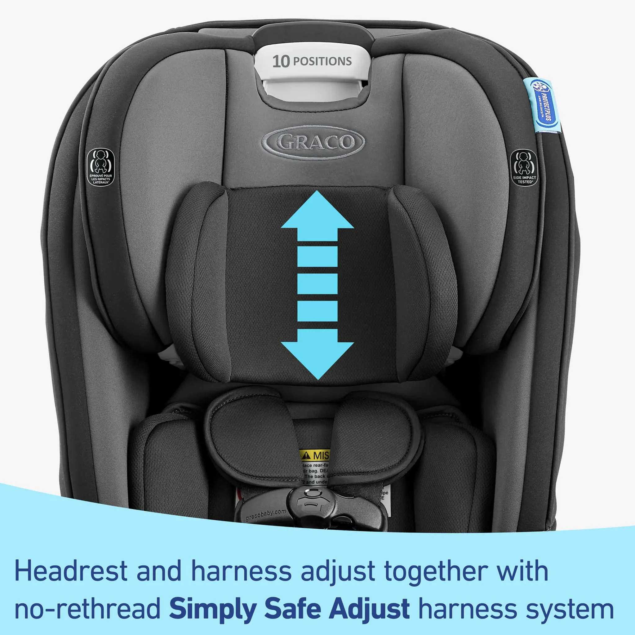 Kids Graco Car Seats & Booster Seats|Car Seats>® SlimFit3™ LX 3-in-1 Car Seat - Gotham
