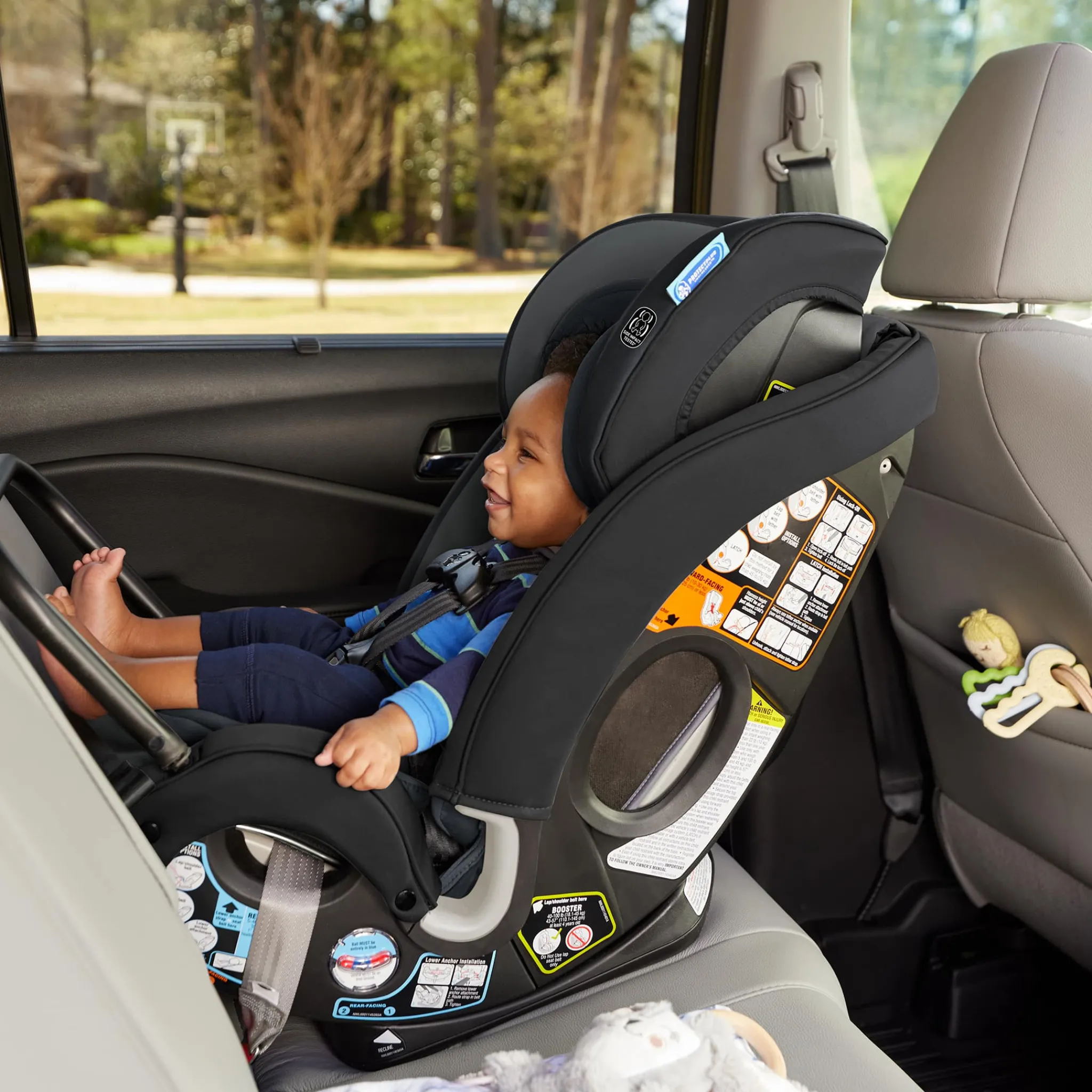Kids Graco Car Seats & Booster Seats|Car Seats>® SlimFit3™ LX 3-in-1 Car Seat - Gotham