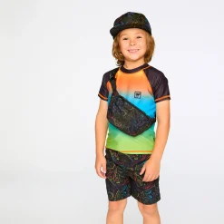 Kids/BOY Deux par Deux Swimsuits>Gradient Rashguard 7-12