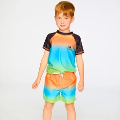 Kids/BOY Deux par Deux Swimsuits>Gradient Swim Short 2-6