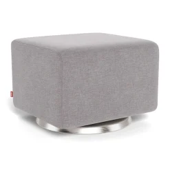 Monte Gliders & Rocking Chairs|Gliders & Rocking Chairs>Grano Ottoman - Pebble Grey / Steel