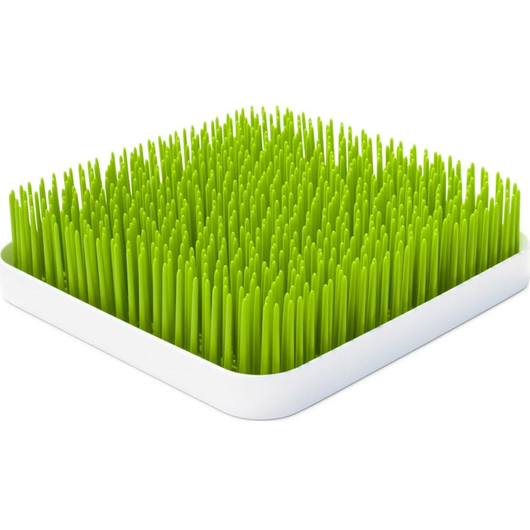 Kids Boon Cleaning & Food Preparation|Cleaning & Sterilizing>Grass Countertop Drying Rack - Green