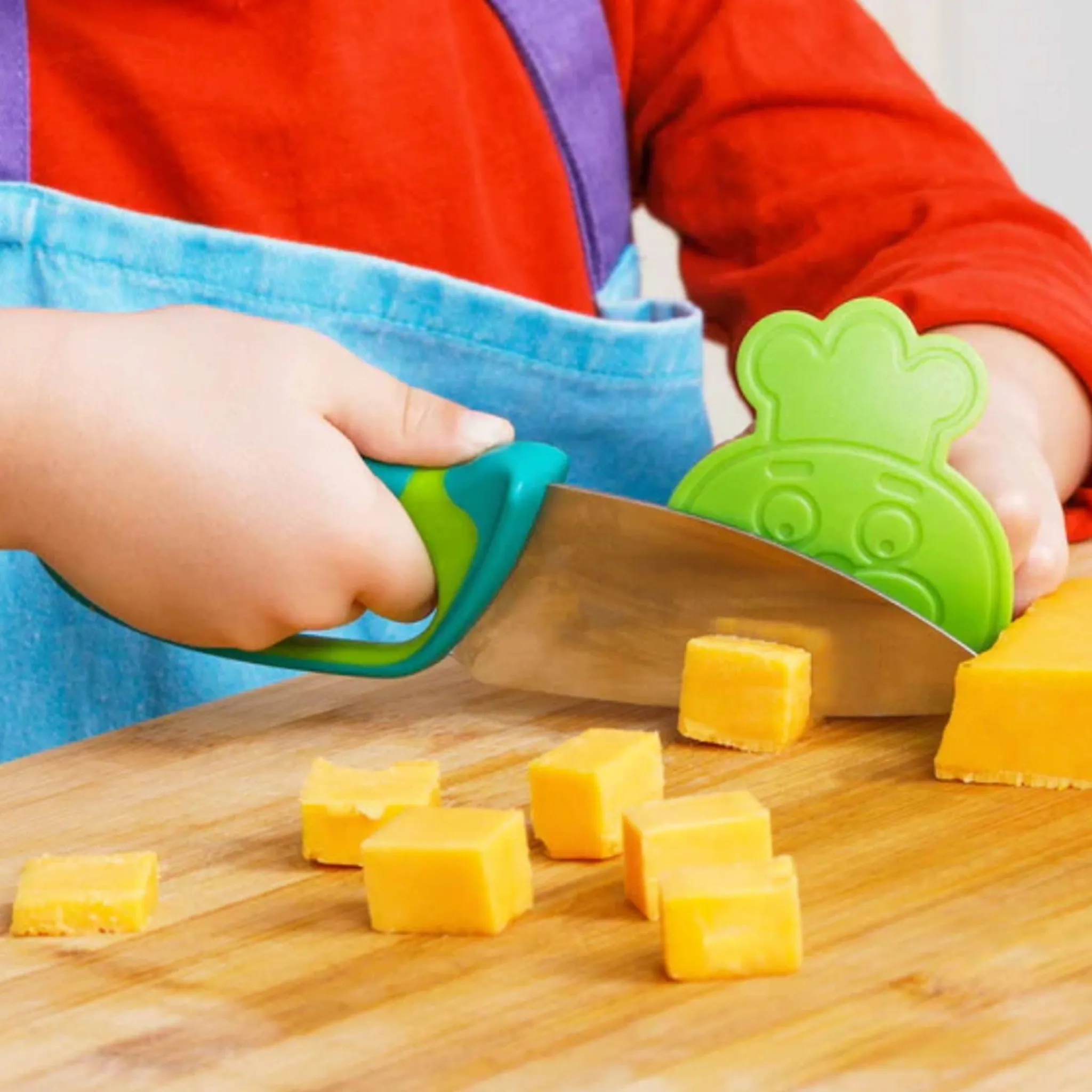 Kids Chefclub Tableware|Plates & Placemats>Green Chef's Knife