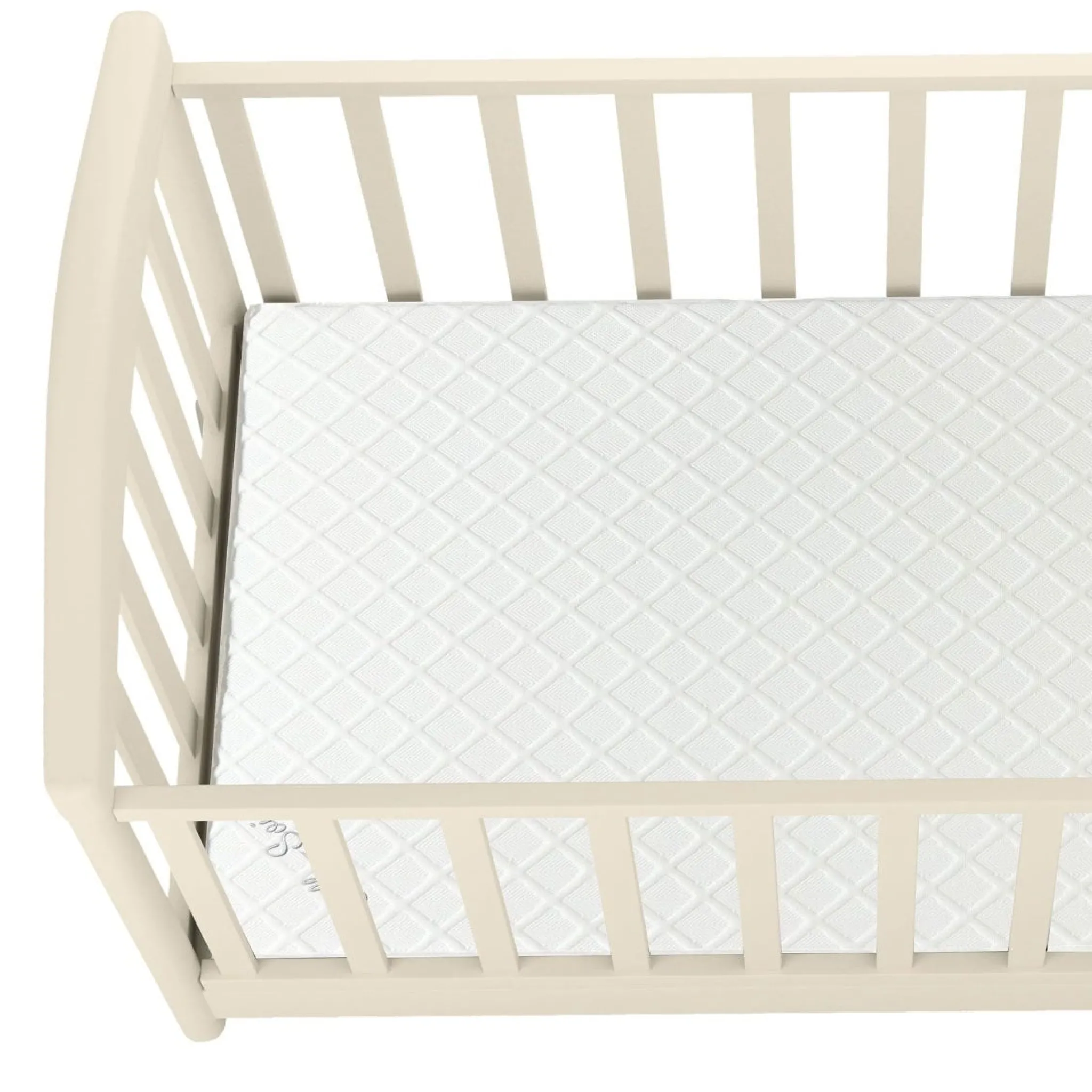Jupiter Mattresses|Cribs & Mattresses>GREENGUARD Gold Certified Baby Mattress - Argentum