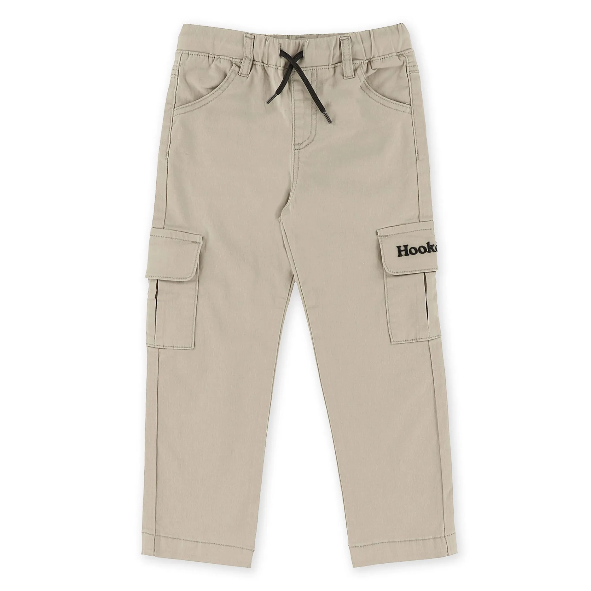 Kids/BOY Hooke Pants & Jeans>Grey Cargo Pants 2-12y