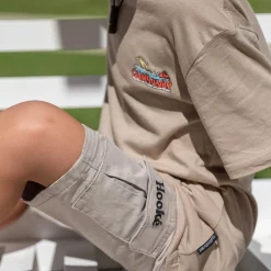 Kids/BOY Hooke Grey Cargo Short 2-12y