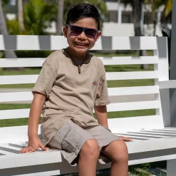 Kids/BOY Hooke Grey Cargo Short 2-12y