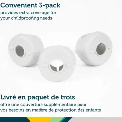 Safety 1st Grip 'N Twist Door Knob Covers - 3-Pack