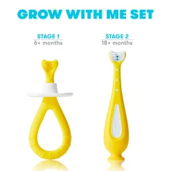 Fridababy Oral Care>Grow-With-Me Training Toothbrush Set