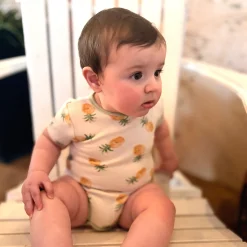BOY Bebe Confort Bodysuits>Guacamole 3pk Bodysuits 0-30m
