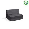 Go Coconut Kid'S Tables & Chairs>Half Modular Sofa - Charcoal Chil
