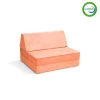 Go Coconut Half Modular Sofa - Peach Party