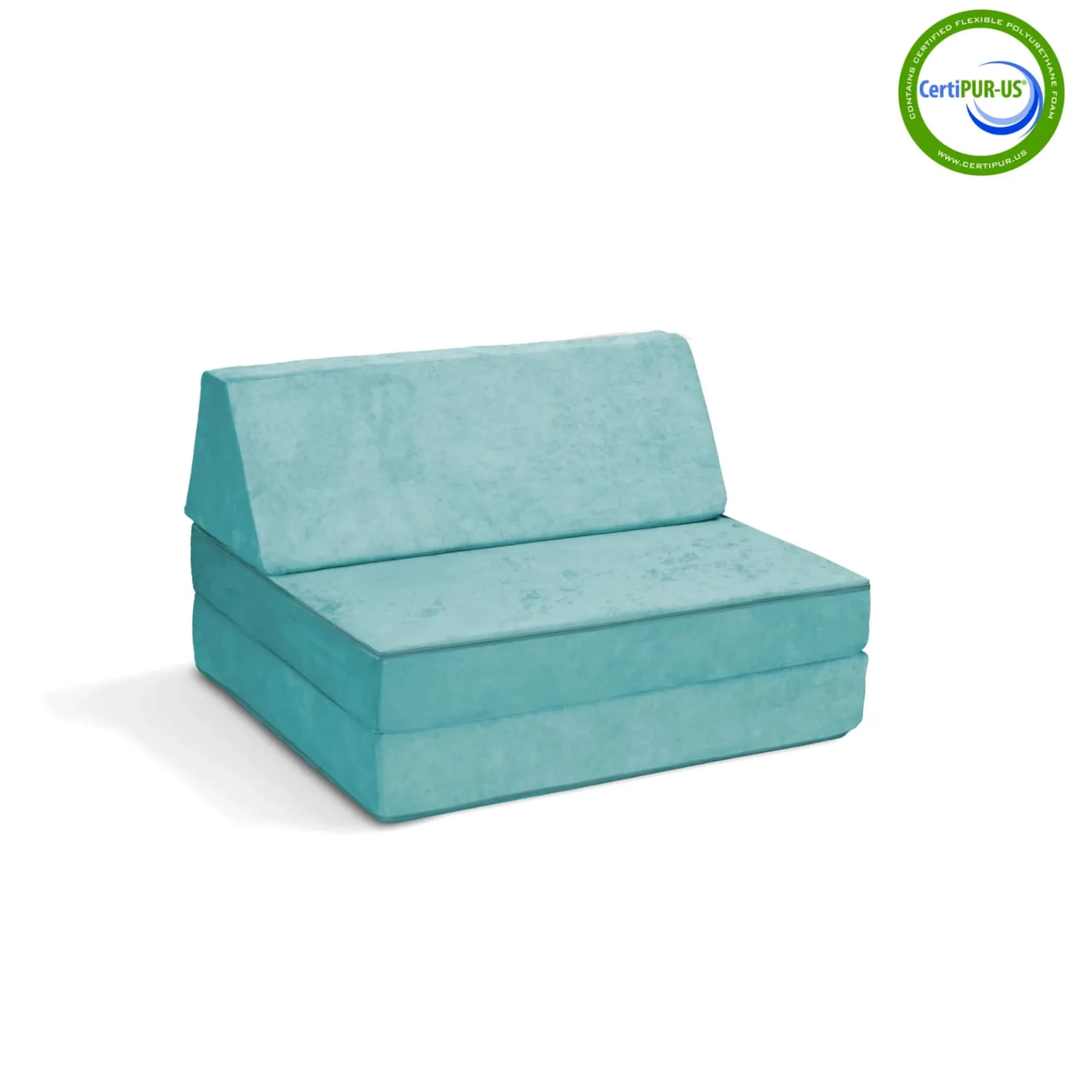 Go Coconut Kid'S Tables & Chairs>Half Modular Sofa - Sea Berry