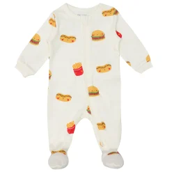 BOY Roche Ciseaux Hamburgers Pajamas Prem-30m
