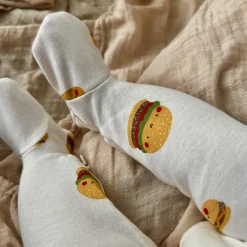 BOY Roche Ciseaux Hamburgers Pajamas Prem-30m