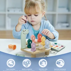 Kids Top Bright Happy Dino Twist