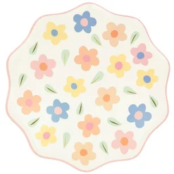 Meri Meri Happy Flowers Dinner Plates (8)